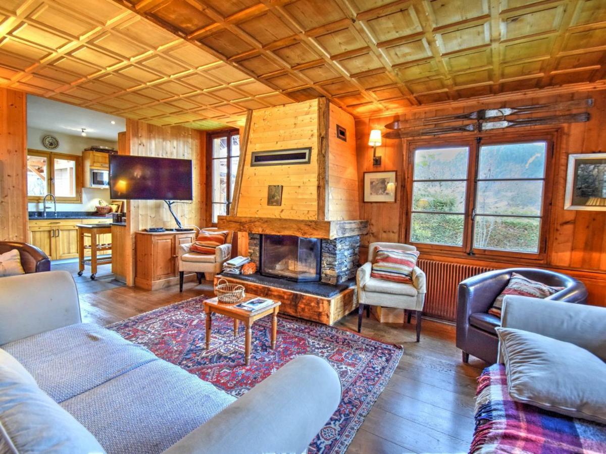 Chalet De Luxe Avec Cheminee, Terrasse, Garage A Morzine - Fr-1-524-14 Zewnętrze zdjęcie
